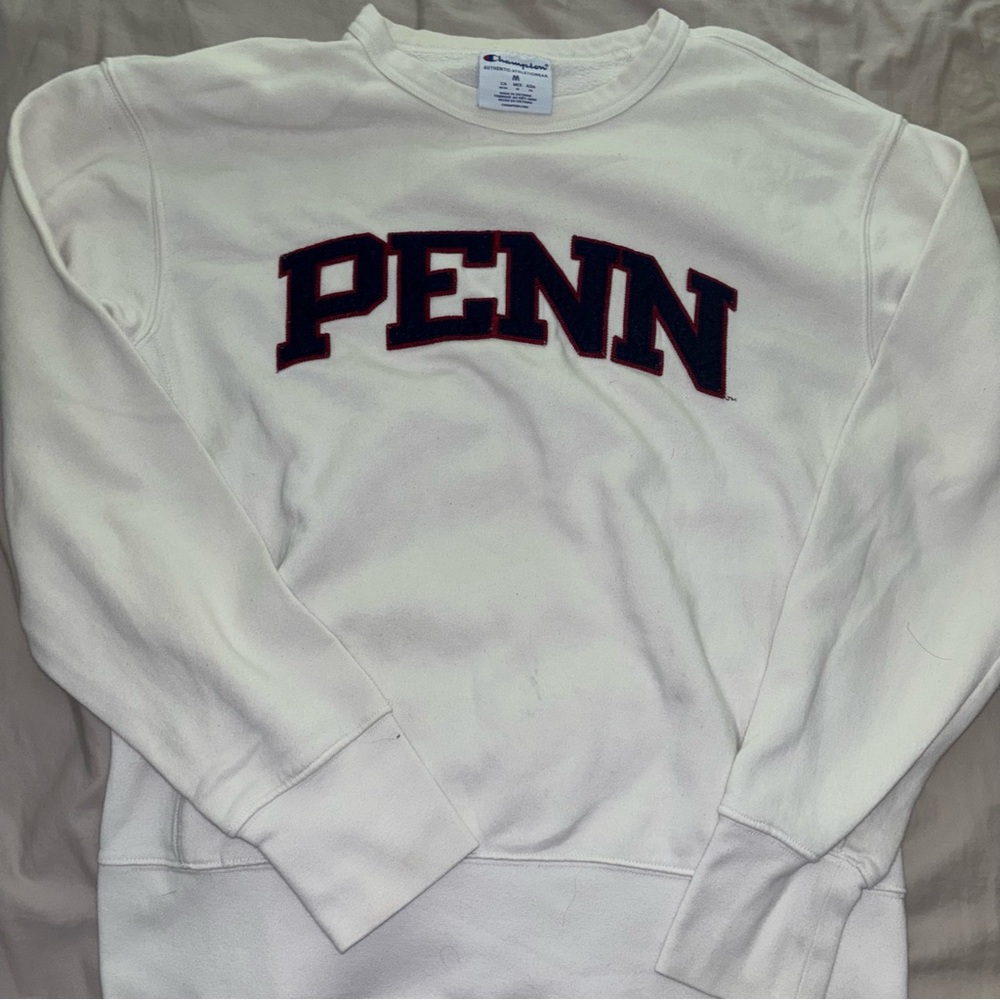 Champion Cream Penn Sweatshirt